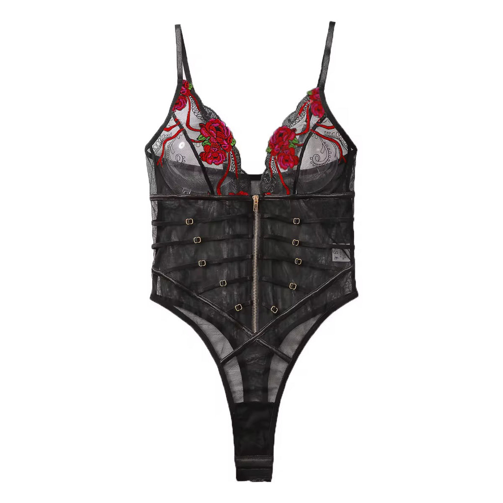 Black Cherry Rose Teddy