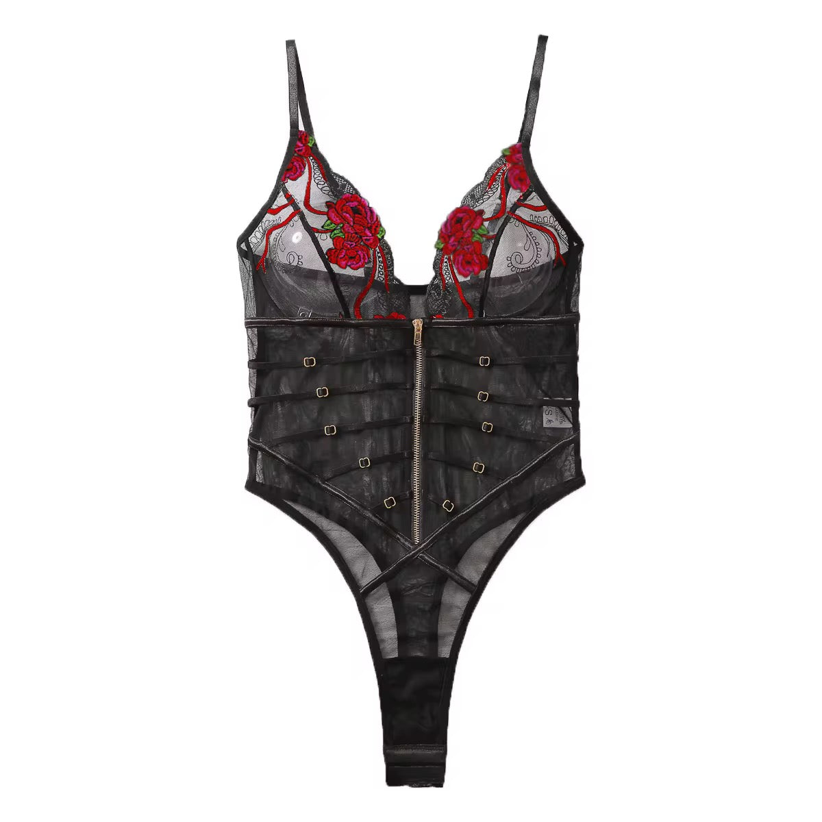 Black Cherry Rose Teddy