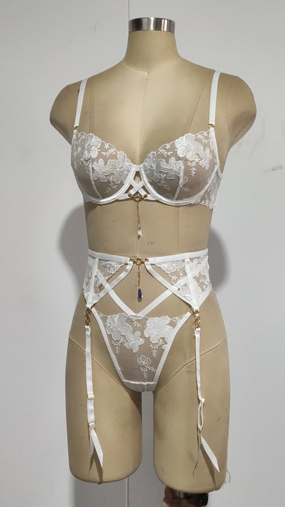 White confetti Lace
